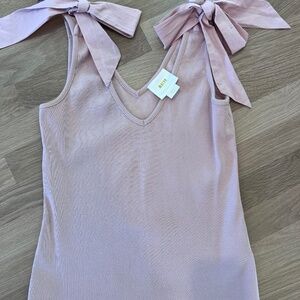 Worn once! The Rafaela Bow-Tie Tank by Maeve